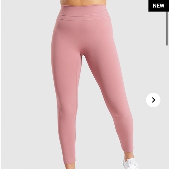 Whitney Simmons pink leggings, lightly worn - Picture 1 of 4